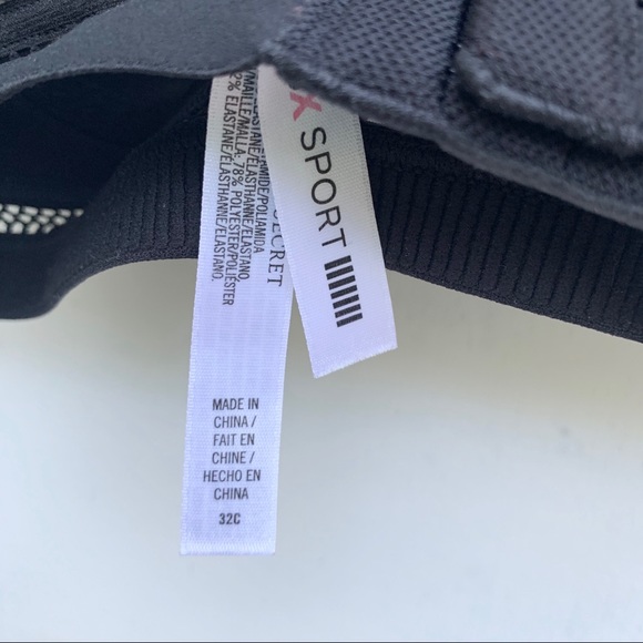 Victoria’s Secret Gray Incredible Sports Bra 32C - Picture 5 of 6